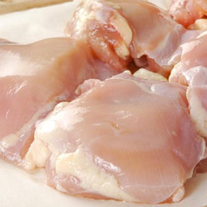 Cuisses de poulet désossées